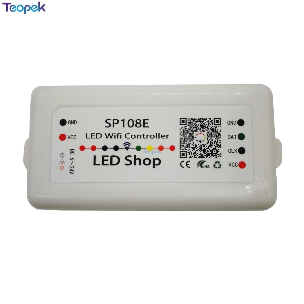 SP108E LED Pixel WIFI Controller By Smart Phone APP For