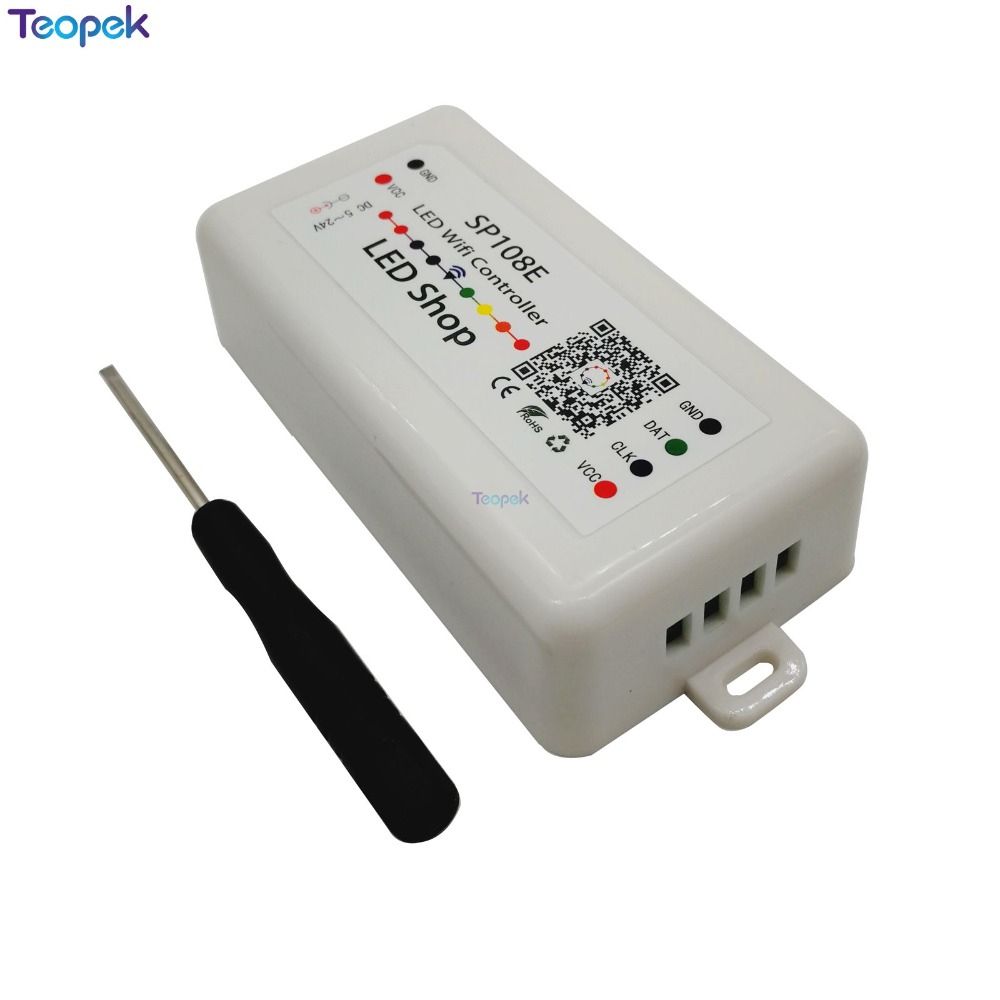 SP108E LED Pixel WIFI Controller By Smart Phone APP For
