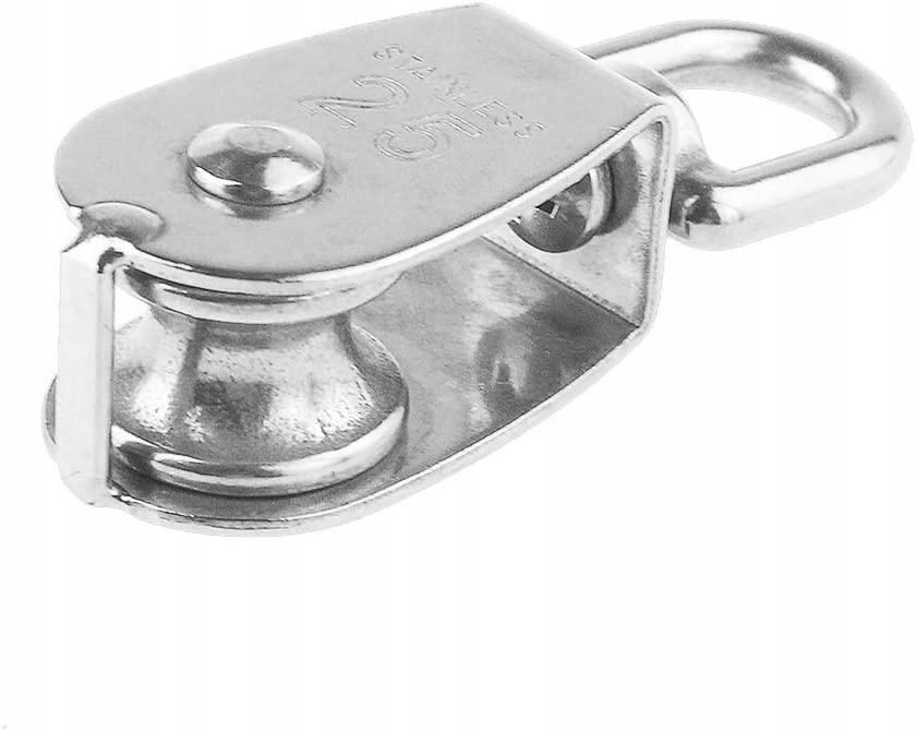 Lifting Single Pulley Roller Loading 330Ibs 304 Stainless Steel 5PCS