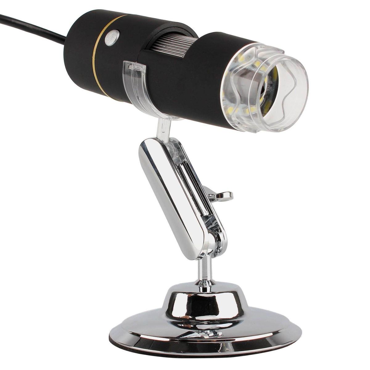 S2 USB 8 LED 1X-500X Digital Microscope Endoscope Magnifier Video Camera Real 2MP 2 Megapixel