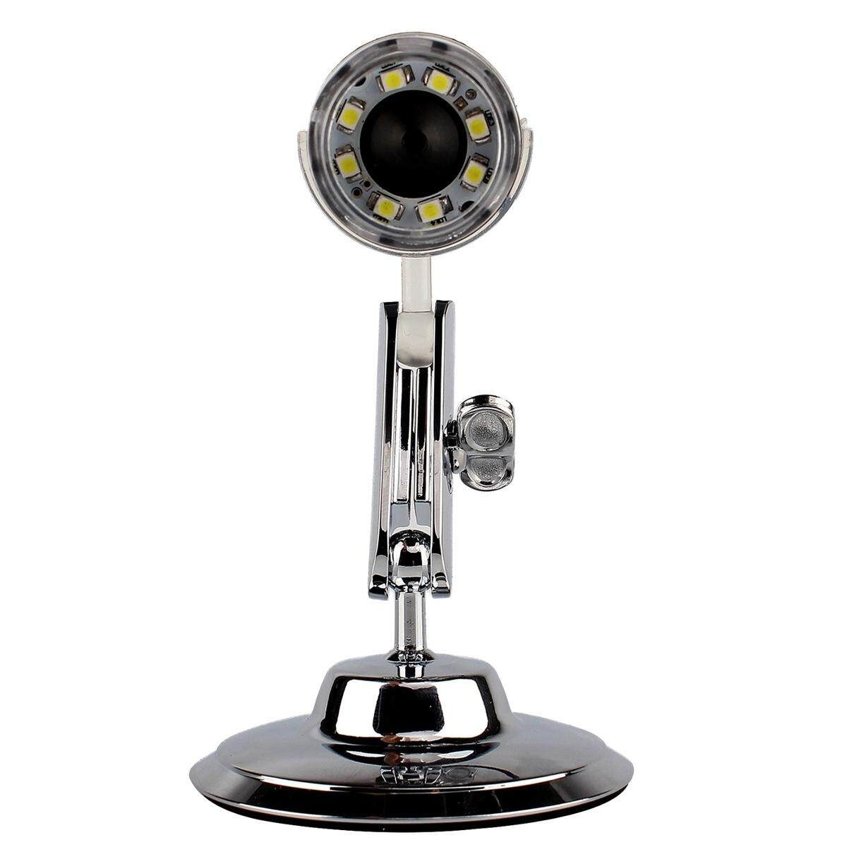 S2 USB 8 LED 1X-500X Digital Microscope Endoscope Magnifier Video Camera Real 2MP 2 Megapixel