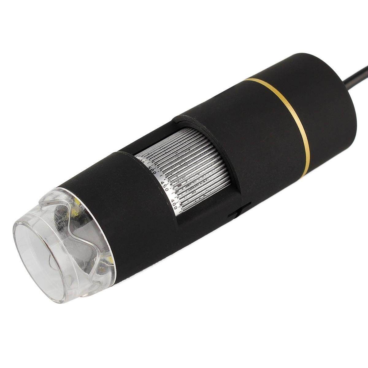 S2 USB 8 LED 1X-500X Digital Microscope Endoscope Magnifier Video Camera Real 2MP 2 Megapixel