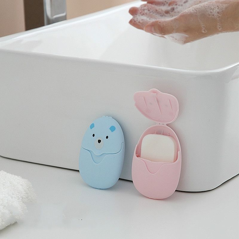 Disposable Soap Paper Travel Portable Hand Washing Tablets