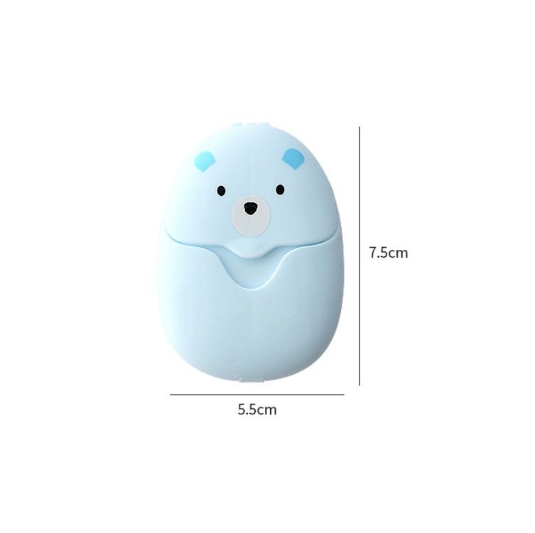Disposable Soap Paper Travel Portable Hand Washing Tablets
