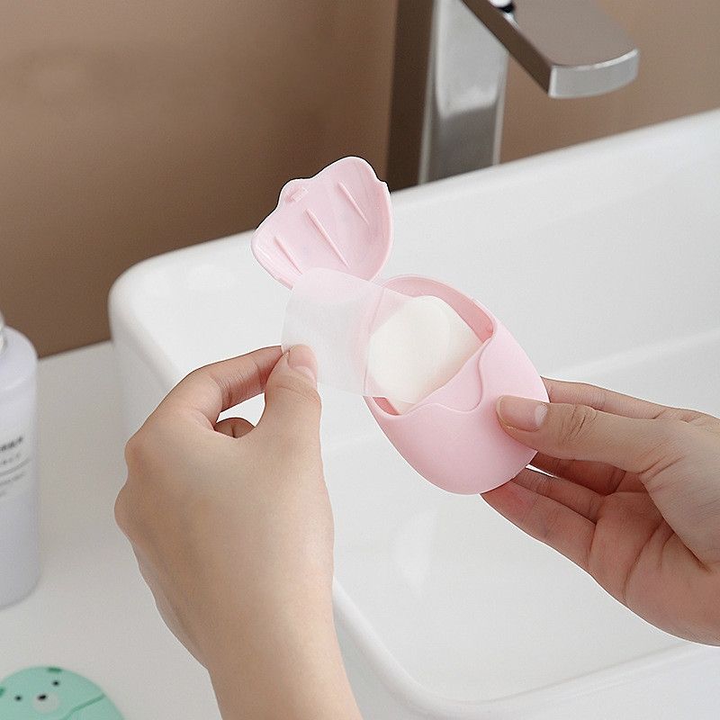Disposable Soap Paper Travel Portable Hand Washing Tablets