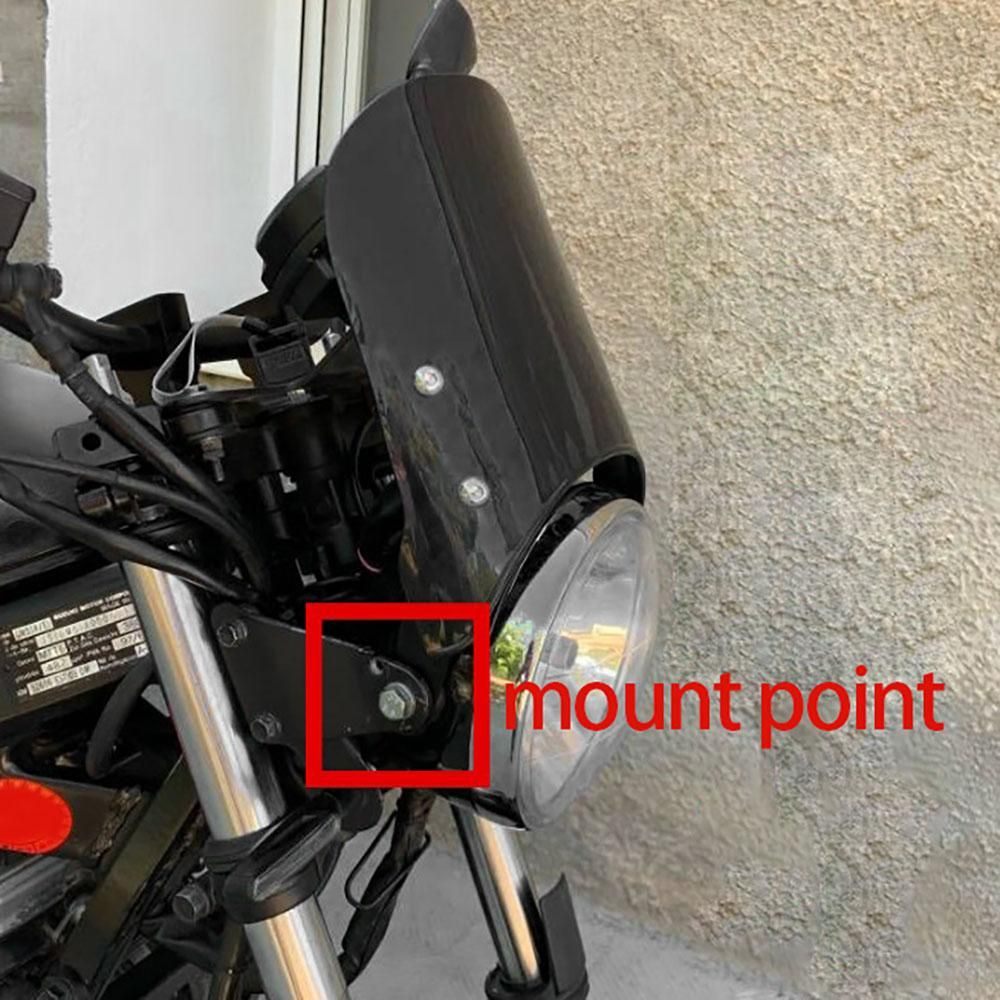 Motorcycle Accessories Universal Motorcycle Windshield Wind