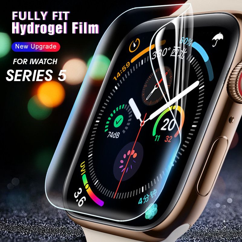 Hd Soft Screen Protector For Apple Iwatch 6 44mm 4