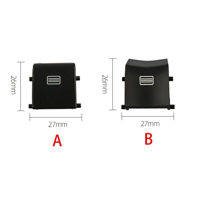 Car Sunroof Window Switch Button Cover Plastic for Mercedes-Benz W166 W292 ML300 GL350 GLE320 GLS