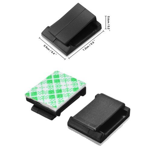 10pcs ADHESIVE CABLE WIRE ORGANIZER CLIPS