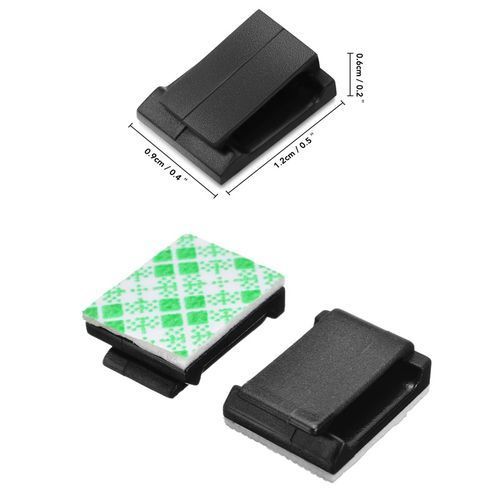 30pcs ADHESIVE CABLE WIRE ORGANIZER CLIPS