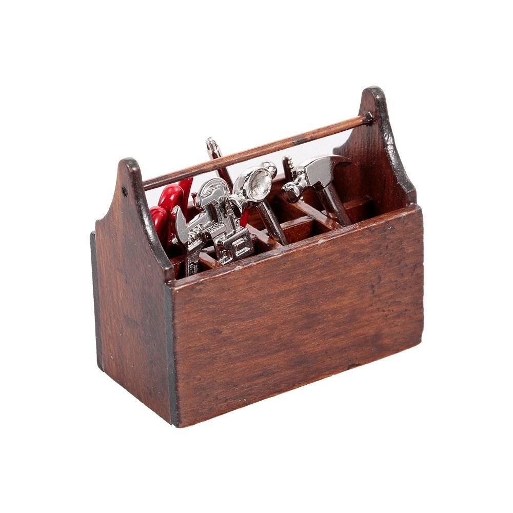 Decoration 8 in 1 Repair Toolbox for 1/10 Traxxas HSP Redcat Rc4wd Tamiya Axial SCX10 D90 HPI RC Truck Car Crawler