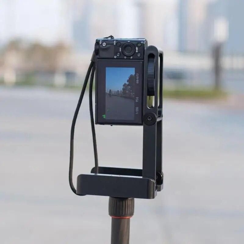 Folding Z Flex Tilt Tripod Plate Camera Stand Holder Bracket Tilt Head Quick Release Tripod Plate & Level Photography Studio