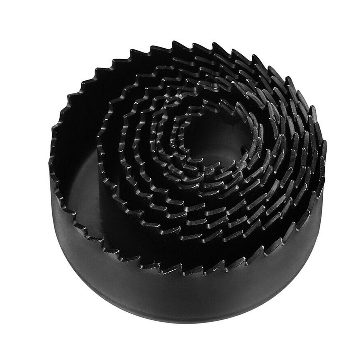 12Pcs Carbon Steel Hole Saw Kit 3/4'' to 2 1/2'' Wood Metal Round Hole Drilling Cutting