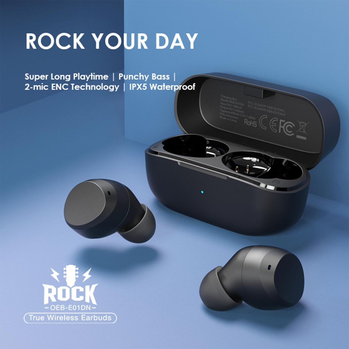 Oraimo  Rock Earphone OEB-E01DN Black