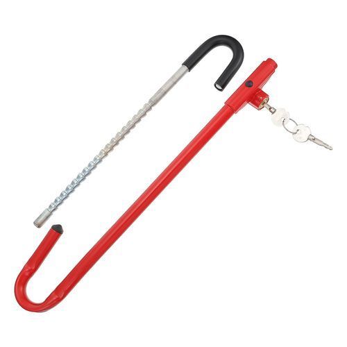 Car Steering Wheel Lock Pedal Clutch Lock Retractable Brake Lock Stainless High Anti-Theft Lock
