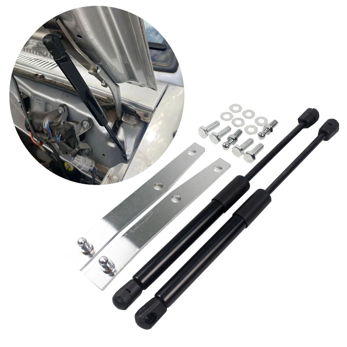 Car Front Bonnet Hood Gas Strut Damper Conversion Kits for