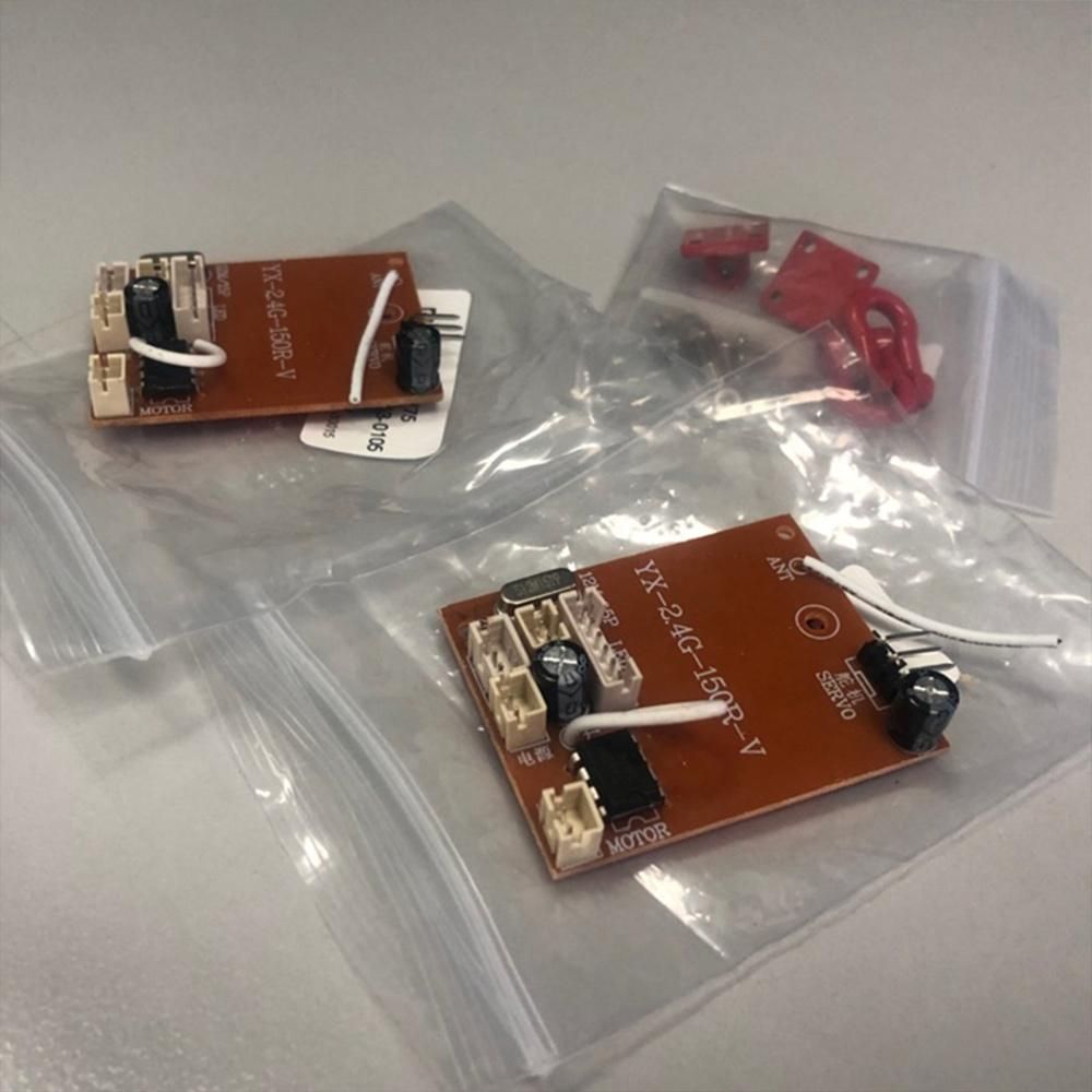 2.4G Full Scale Model Receiver Circuit Board with Antenna for MN D90 D91 MN45 MN96 MN99S 1/12 RC Car Parts Accessories