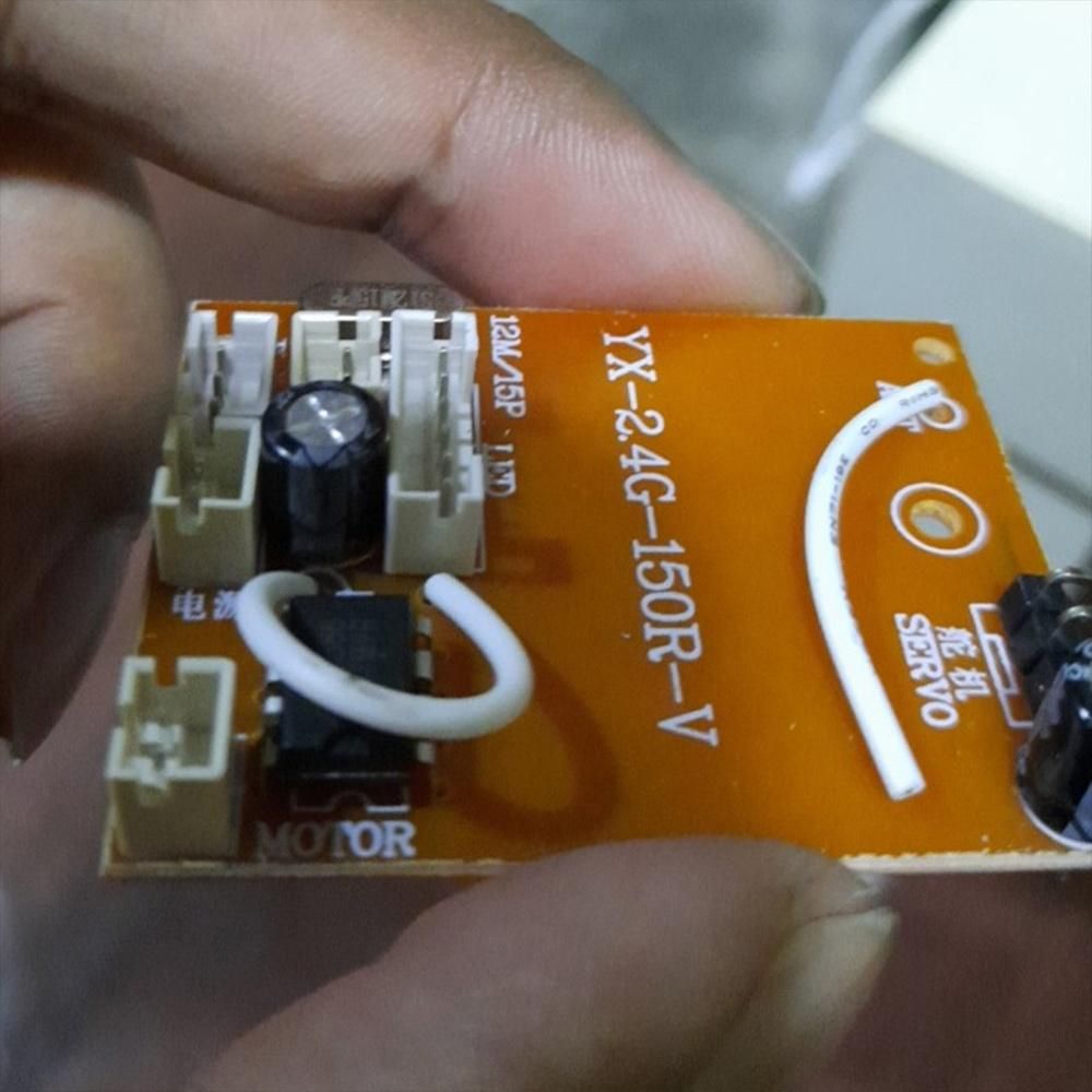 2.4G Full Scale Model Receiver Circuit Board with Antenna for MN D90 D91 MN45 MN96 MN99S 1/12 RC Car Parts Accessories