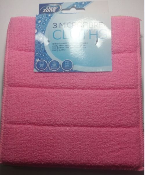 3 Microfibre Cloths