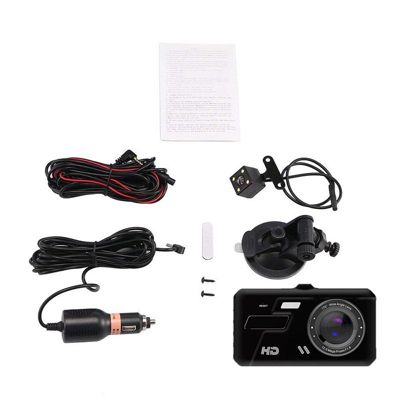 Touch Car Camera Recorder Dual Front And Rear Hd 1080p Dash