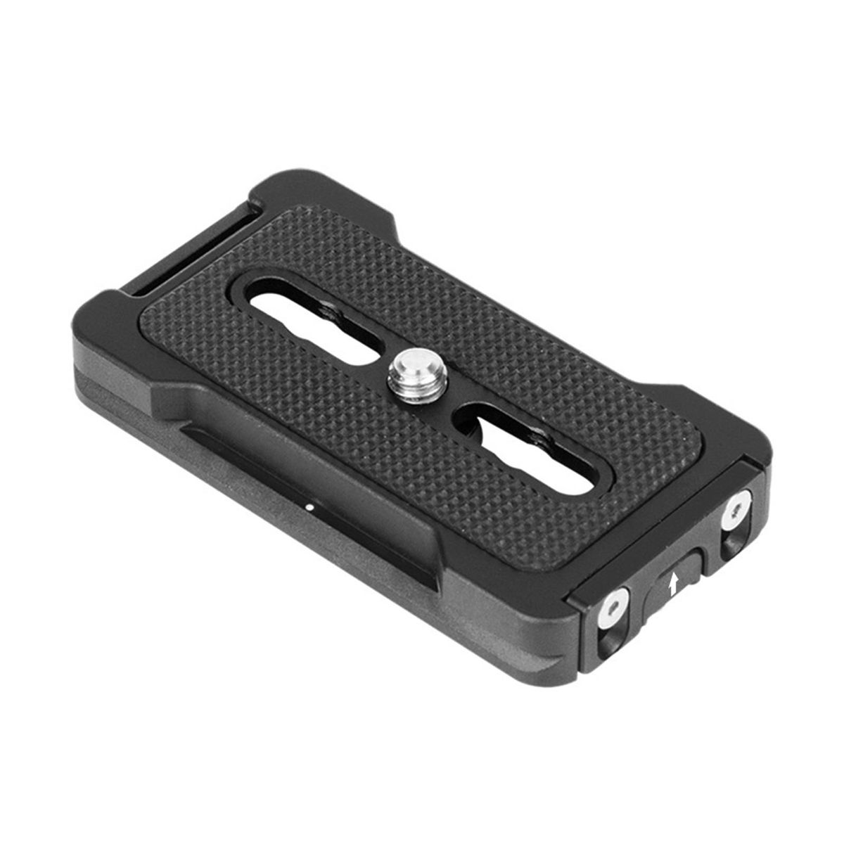 Andoer PU-70L Quick Release Plate 70mm QR Plate 1/4 Inches Mounting Screw Compatible with Arca Swiss Standard Tripod Head