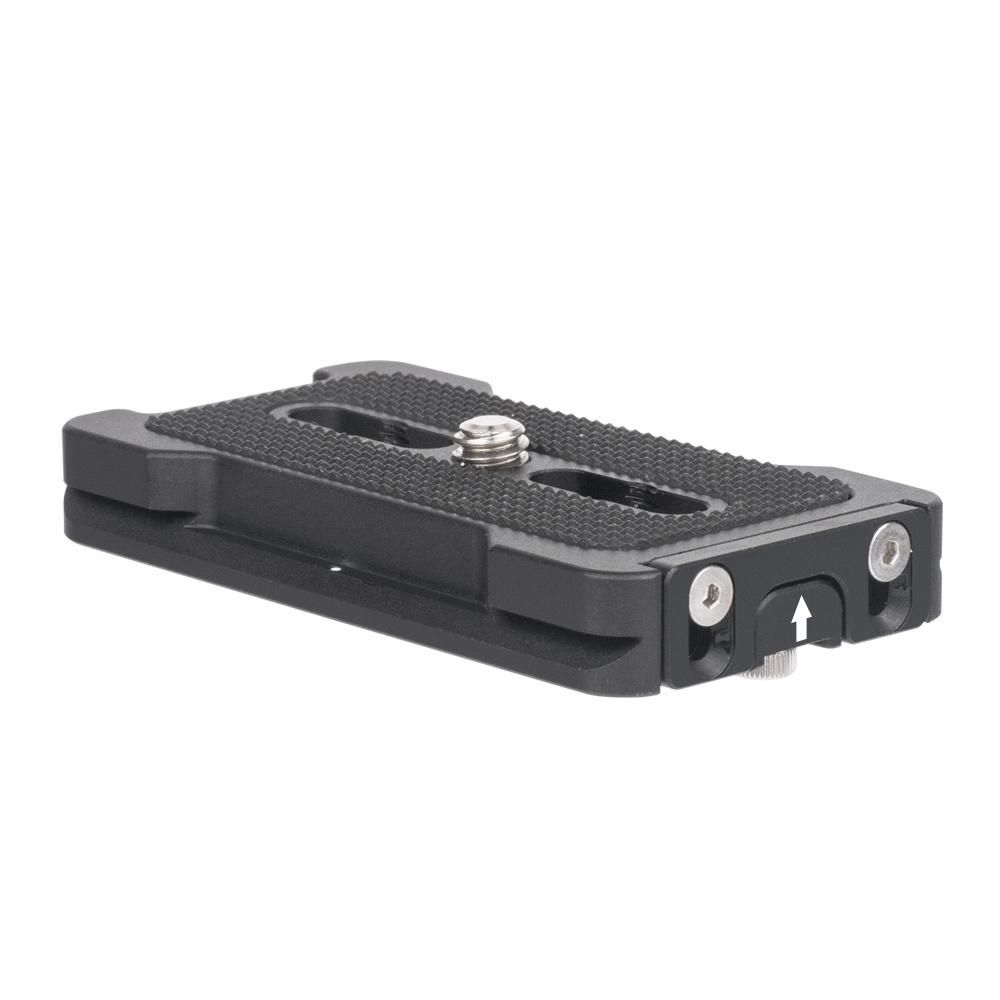 Andoer PU-70L Quick Release Plate 70mm QR Plate 1/4 Inches Mounting Screw Compatible with Arca Swiss Standard Tripod Head