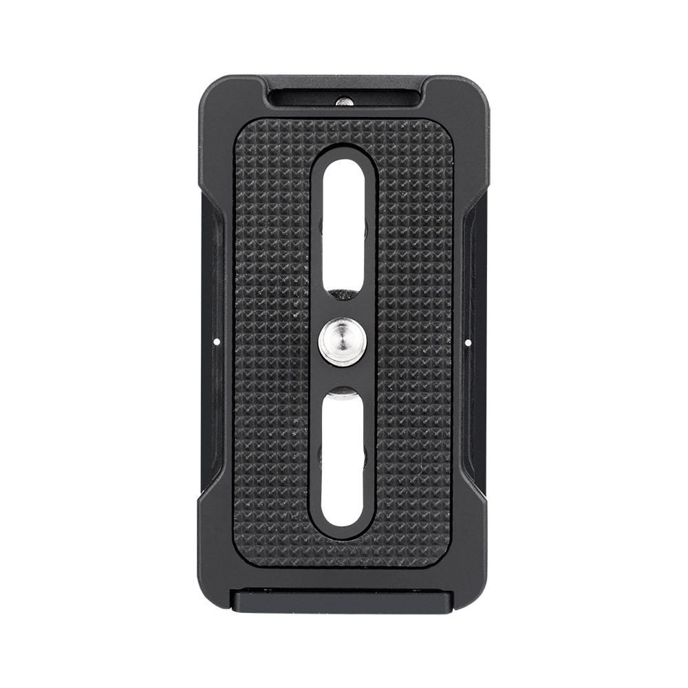 Andoer PU-70L Quick Release Plate 70mm QR Plate 1/4 Inches Mounting Screw Compatible with Arca Swiss Standard Tripod Head