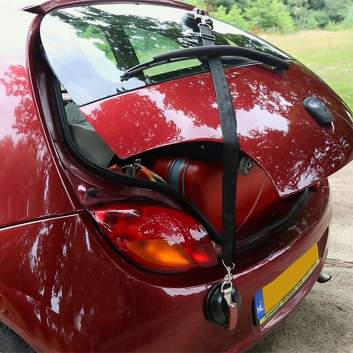 Vacuum Suction Cup Anchor With 2PCS Securing Hooks Heavy