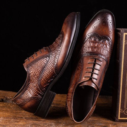 Men's Casual Business Comfortable Formal Office Shoes - Luxury Wedding Shoes