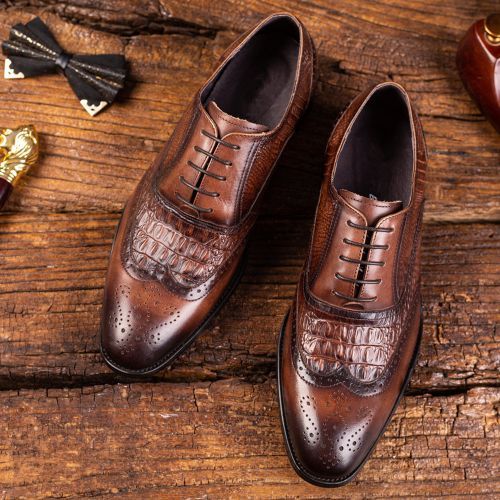 Men's Casual Business Comfortable Formal Office Shoes - Luxury Wedding Shoes