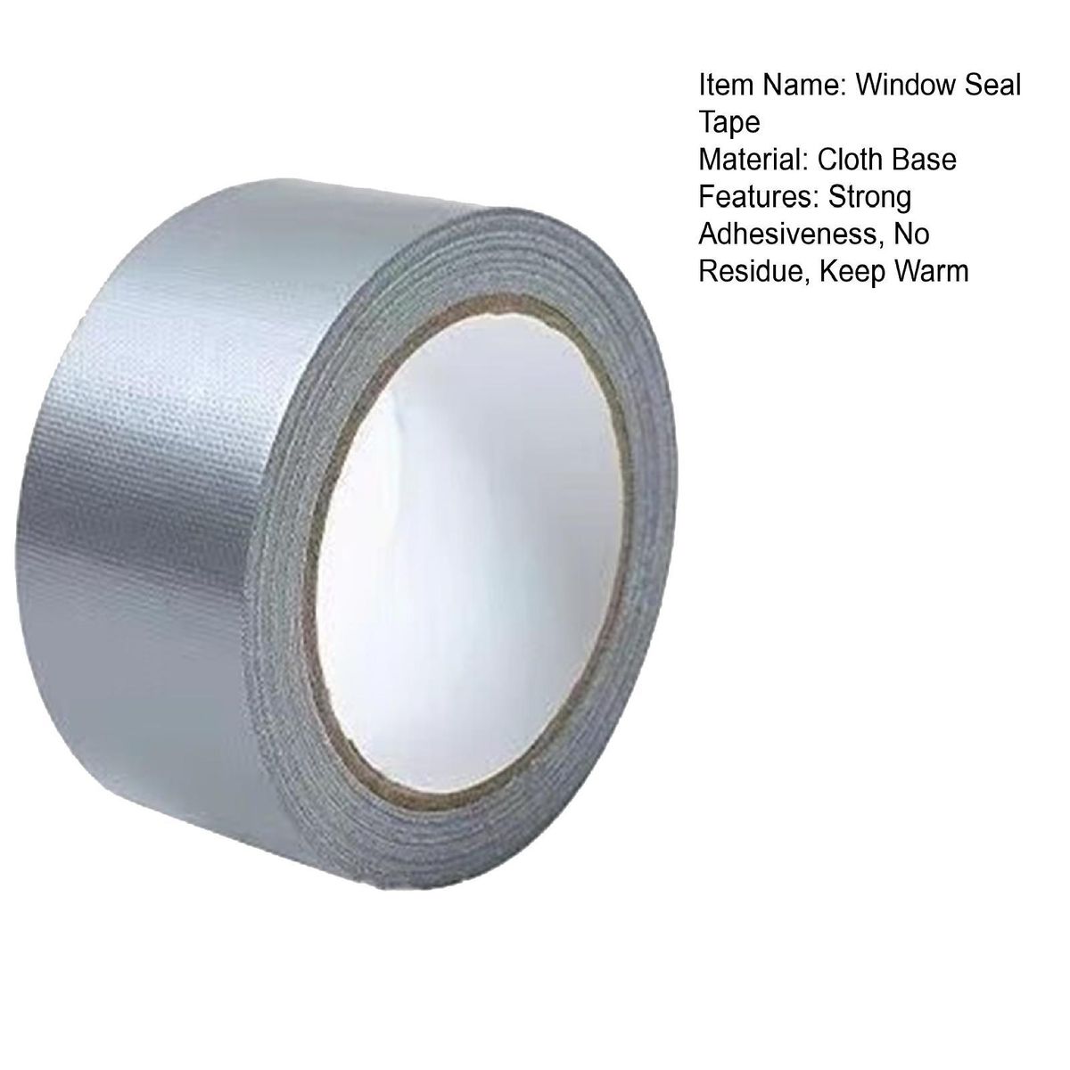 1 Roll Window Weather Sealing Tape Window Warm-keeping Gap Filler Grey