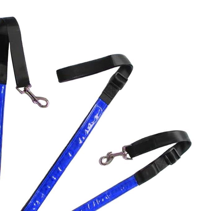 LED Horse Breastplate Collar Harness 3 Lighting Modes Night Blue