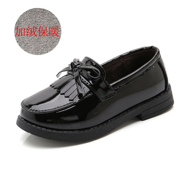 New Winter Shoes For Leather Shoes With Tassel For
