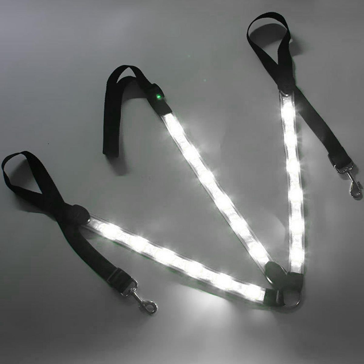 LED Horse Breastplate Collar Battery Operated White