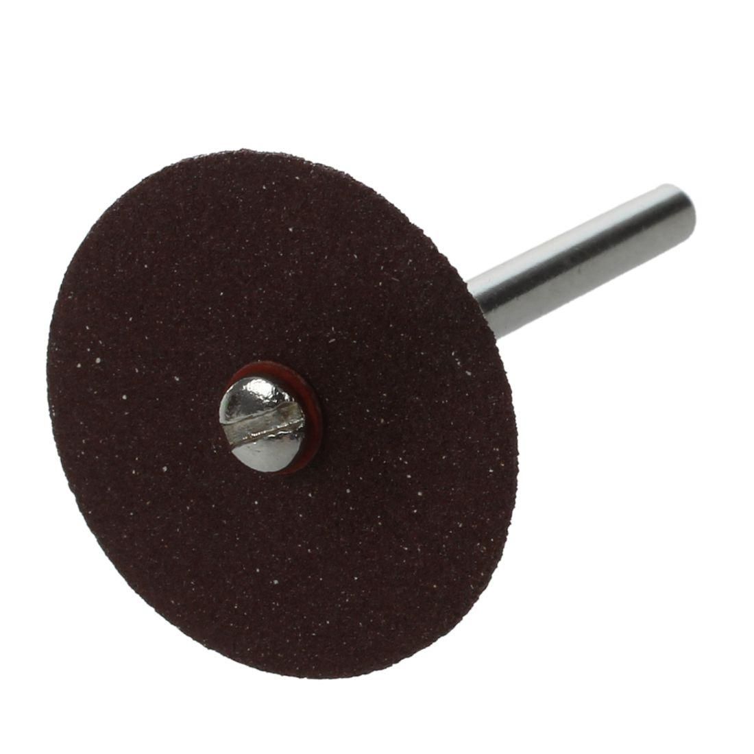 36 pcs cutting discs grinding wheel set Round O25X6mm brown for Dremel KL 1