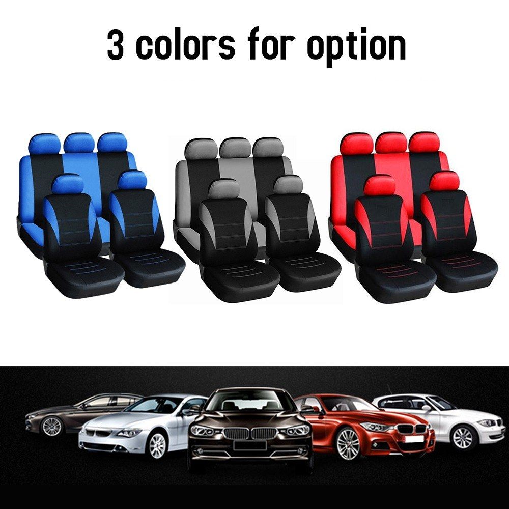 9 Pcs Car Seat Cover Vehicle Protective Cushion Four Seasons