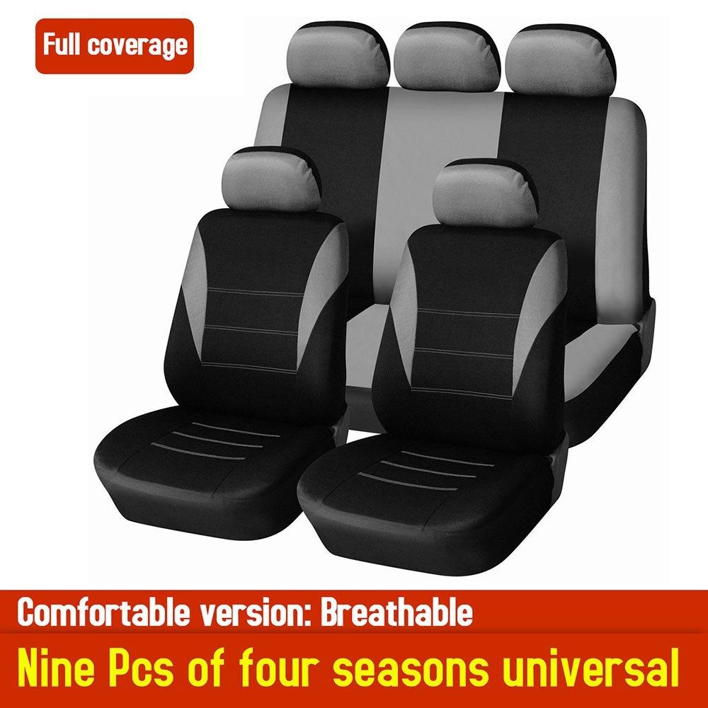 9 Pcs Car Seat Cover Vehicle Protective Cushion Four Seasons