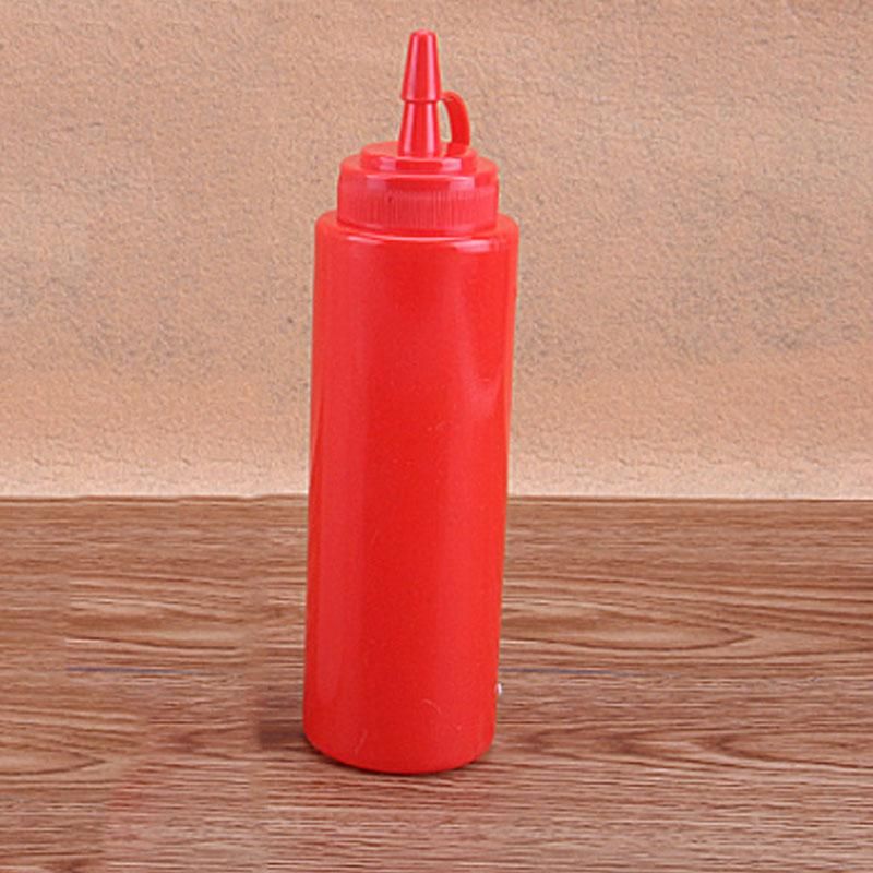 Bottle Kitchen Cooking Tools Olive Oil Storage Jar 8/12/16/24oz Condiment Dispenser Ketchup Mustard Bottles