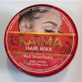 Kaima Hair Wax Edge Control Gel - Red Strewberry - 150g