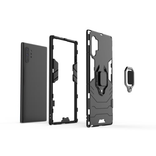 Shockproof Case For Samsung Note 10 Plus- Black