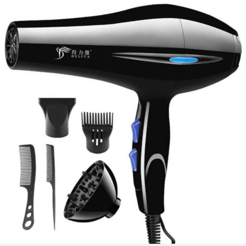 Hair Dryer + 5 Components - 220V