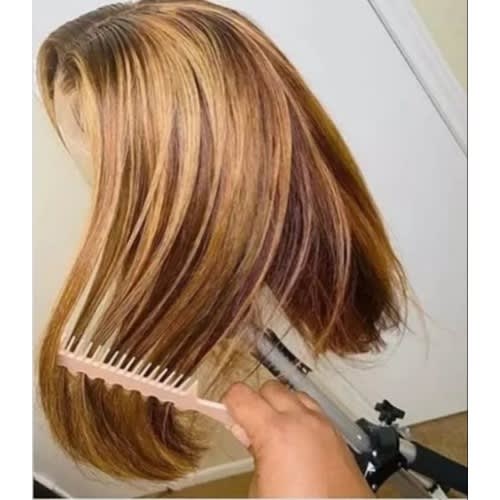 Peruvian Piano Human Hair Bob Wig With Closure