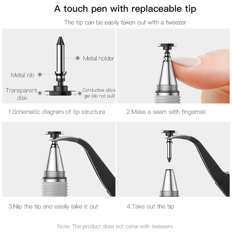 Baseus 2in1 Capacitive Stylus Pen For Ipad Pro Air