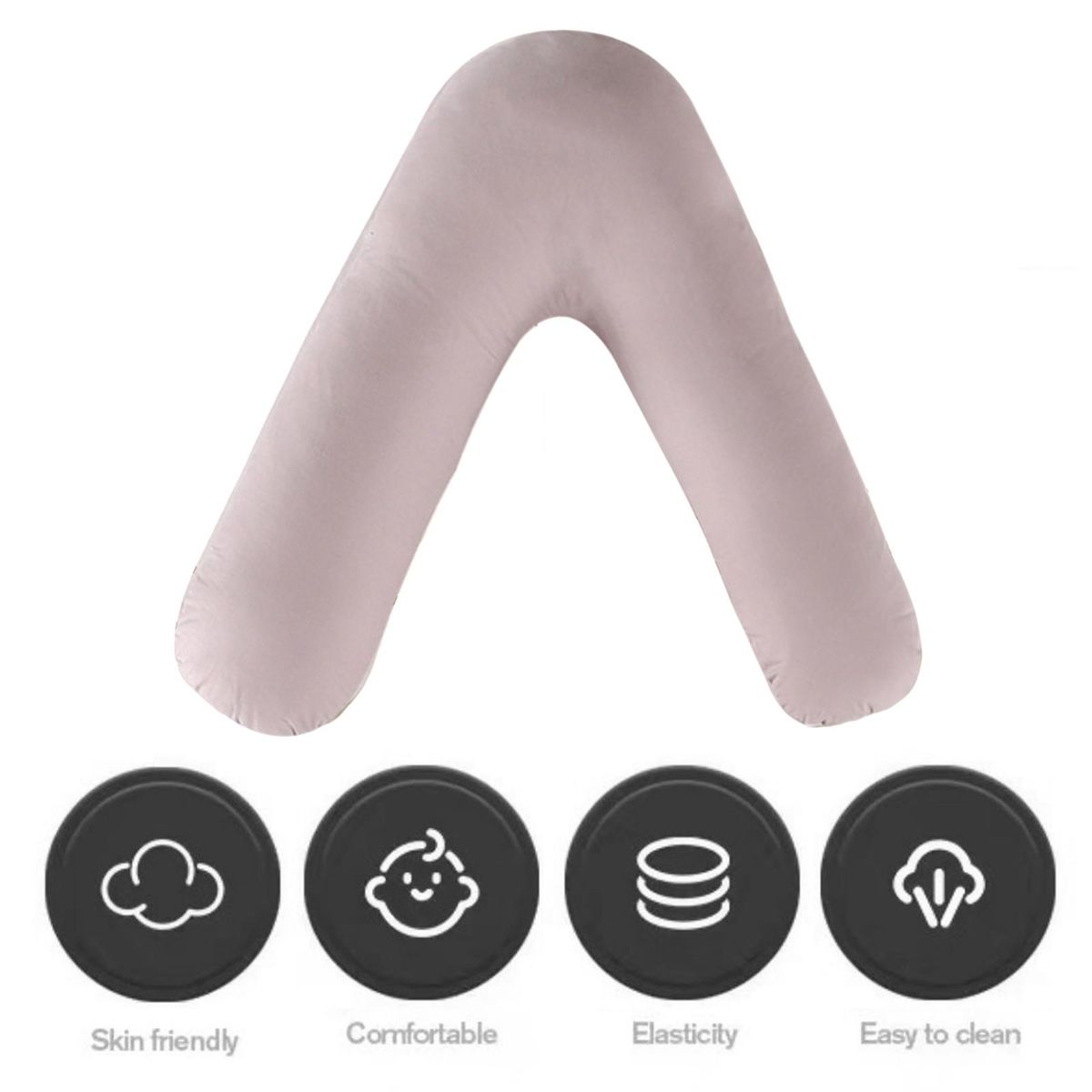 Pregnancy Pillow Flexible Pregnancy Pillow Grey