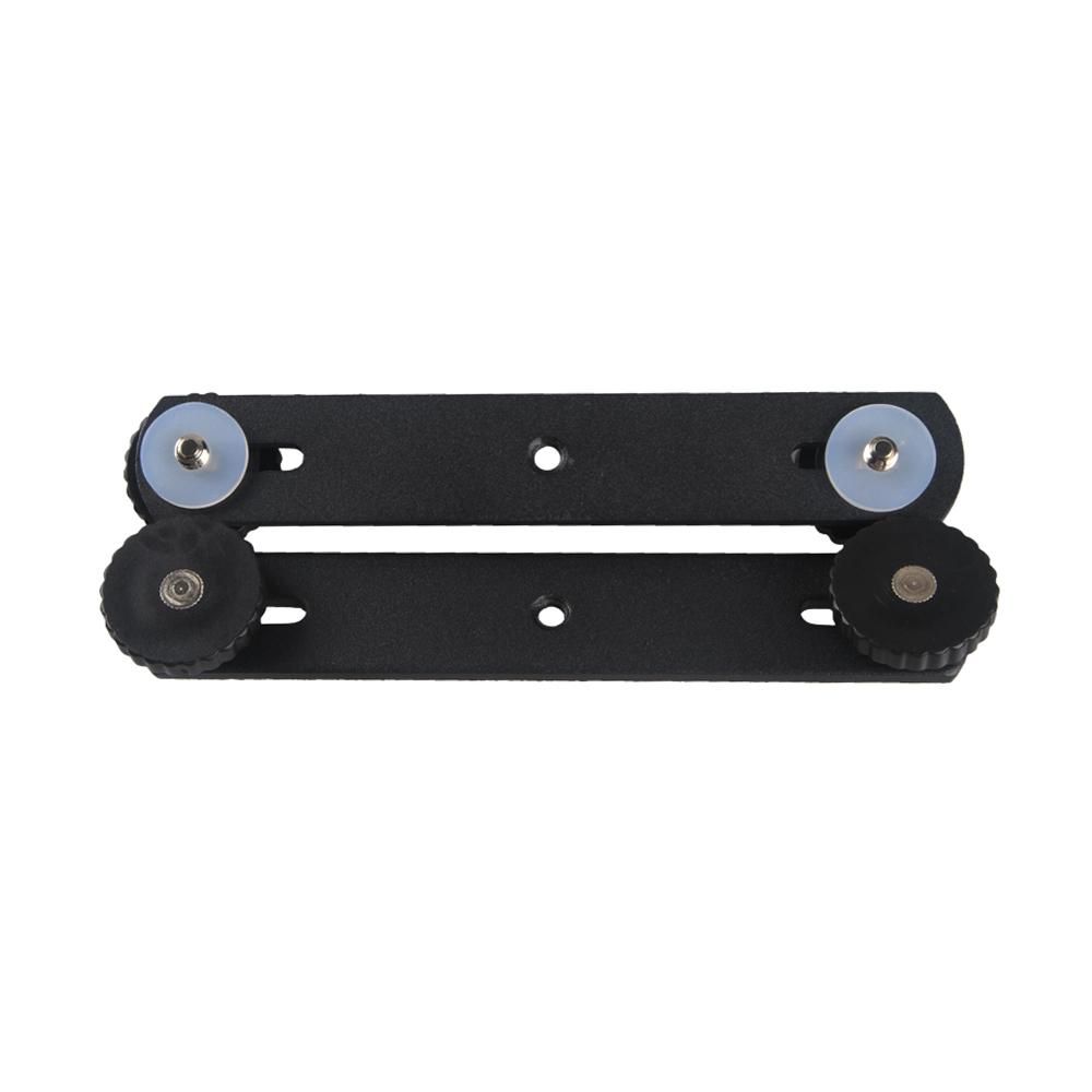 Double Flash Bracket 1/4" Mounting Screw for Speedlite Video Light Hand Grip Camera Hot Shoe