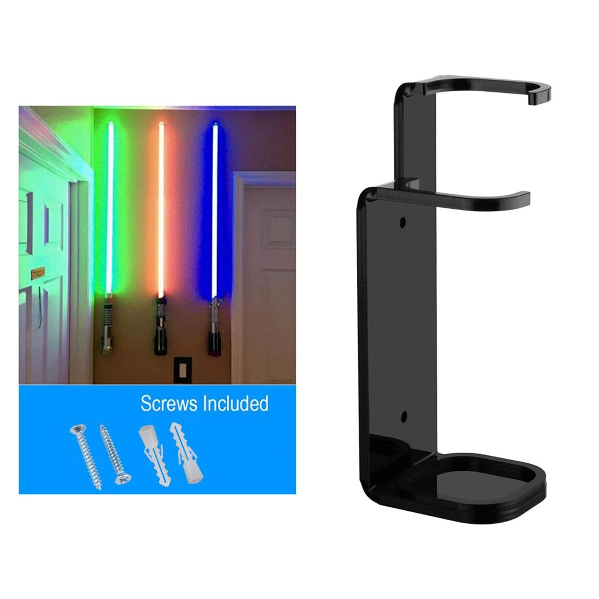 Lightsaber Wall Bracket Holder Lightsaber Wall Mount Stand