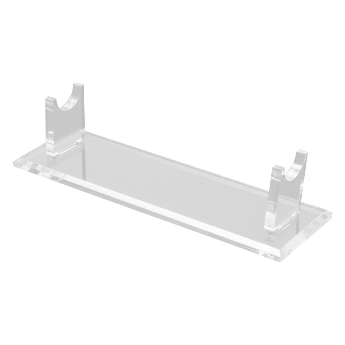Clear Antique Collectible  Stand  Display Clear
