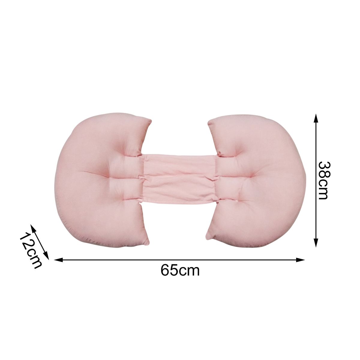 Nursing Cushion Body Abdomen Waist Support Pink