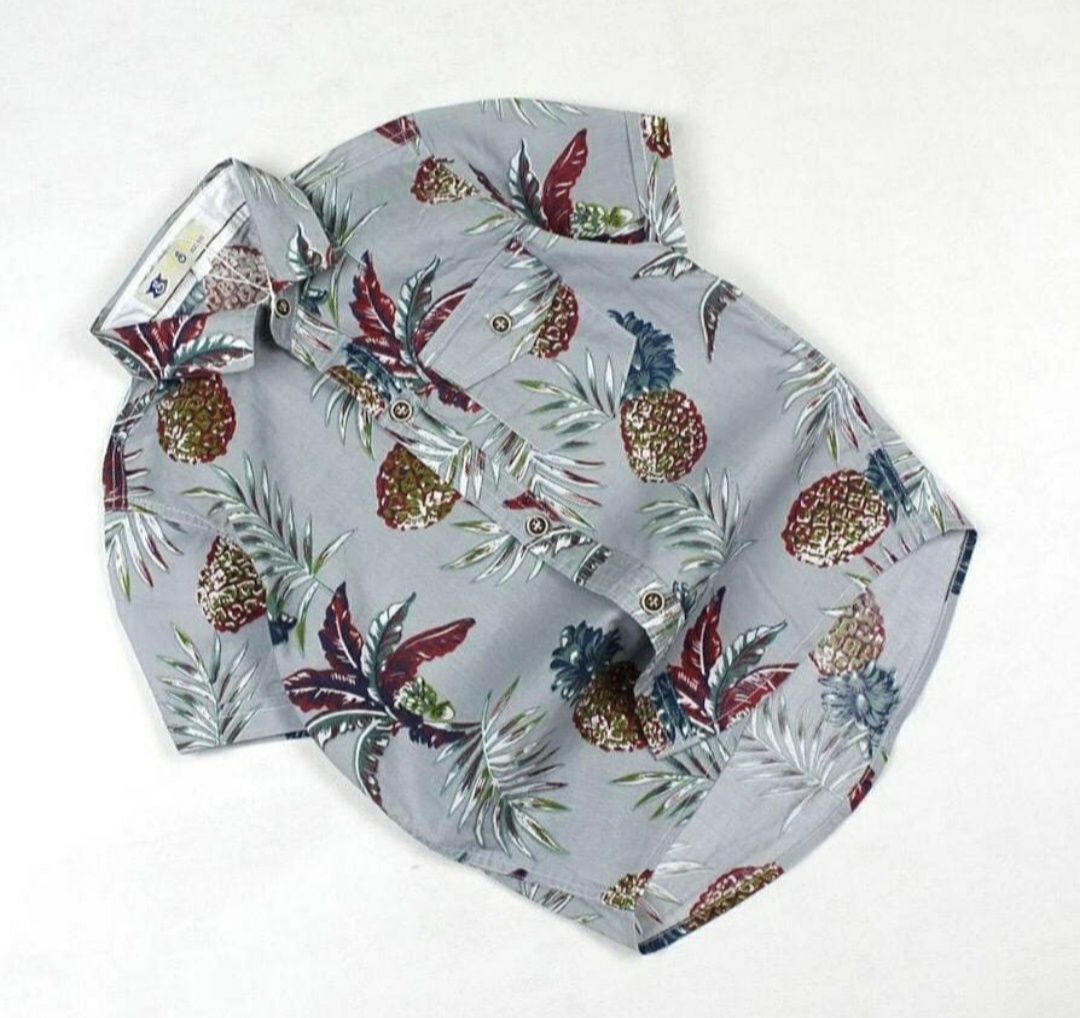 Boy's Cotton Printed Shirt( Small Fitting)