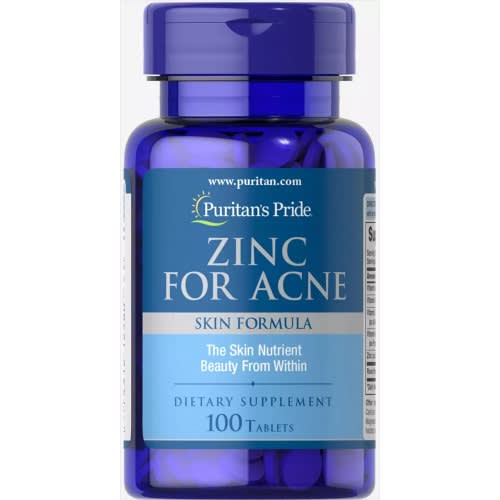 Zinc For Acne By 100 Tablets
